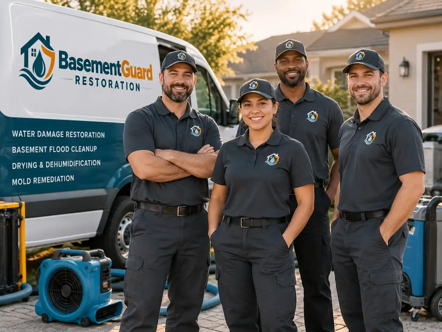 Basement Water Damage Restoration company in Strang, OK